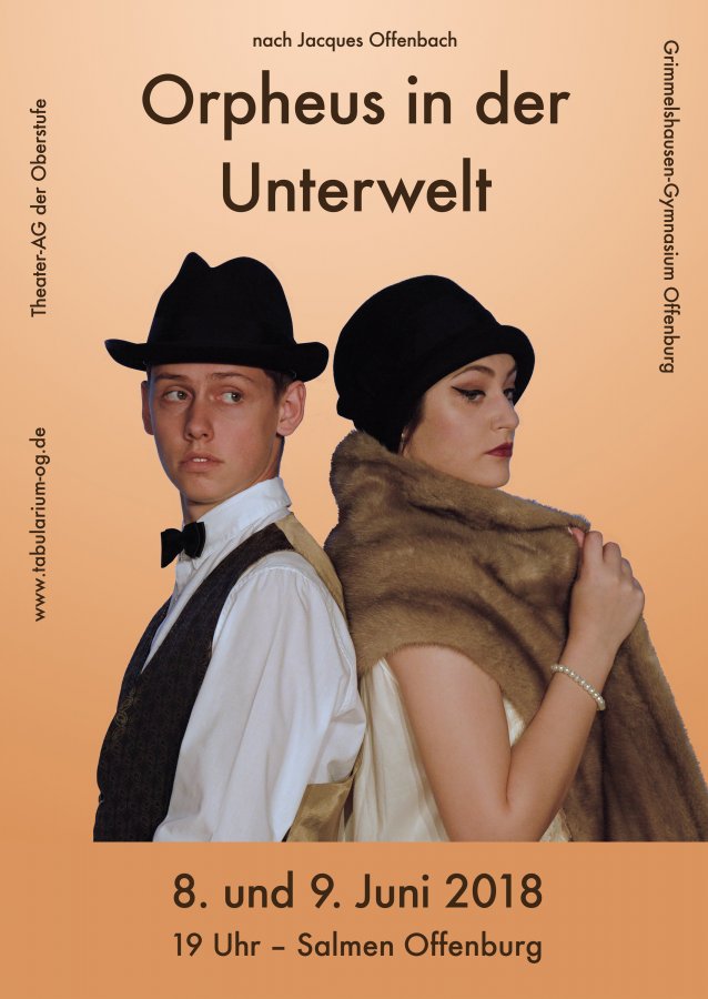 Orpheus in der Unterwelt 2018 - Plakat