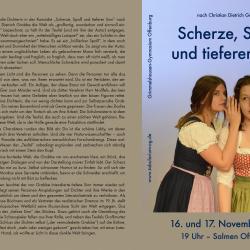 Scherze Spass und tieferer Sinn 2018 - Programm Aussenseite