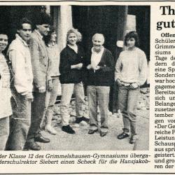 Offenburger Tageblatt - Zeitungsbericht vom 28. September 1989
