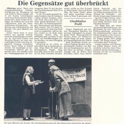 Offenburger Tageblatt - Aufführungsbericht vom Jan. 1998