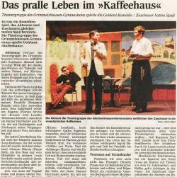 Offenburger Tageblatt - Aufführungsbericht vom 25. Februar 2005