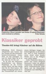 WOM - Vorbericht vom 13. April 2005