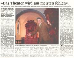Offenburger Tageblatt - Vorbericht vom 15. Nov. 2006
