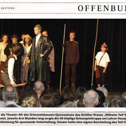 Badische Zeitung - Aufführungsbericht vom 1. Juli 2008