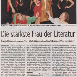 Courasche - BZ Vorbericht 12 Nov 2010