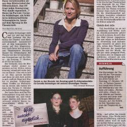 Offenburger Tageblatt - Vorbericht - Interview vom 14. Oktober 2010