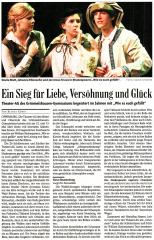 Badische Zeitung - Aufführungsbericht vom 18. Mai 2010