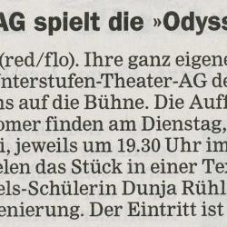 Odyssee Vorbericht OT 2.Juli 2011