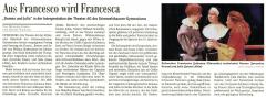 Romeo und Julia - BZ Auffuehrungsbericht 4. 6.2011