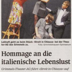 Streit in Chiozza - OT Vorbericht 19. Nov. 2011