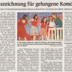 OT Lokalteil - Auffuehrungsbericht Renchen vom 2. Dez. 2011