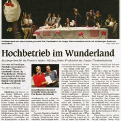 Alice im Wunderland - OT Vorbericht vom 27. Nov. 2014