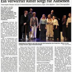 Don Quijote 2015 - OT Aufführungsbericht vom 24. November 2015