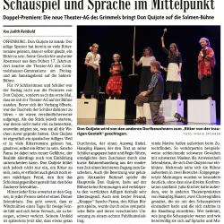 Don Quijote 2015 - BZ Aufführungsbericht vom 24. November 2015