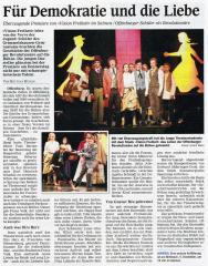 Vision Freiheit 2015 - OT Aufführungsbericht vom 5. Dezember 2015