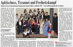 Wilhelm Tell - BZ Vorbericht vom 15. November 2016