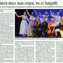 Frau Luna - BZ Auffuehrungsbericht vom 19. Mai 2017