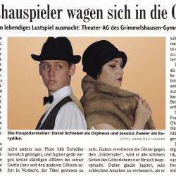 Orpheus in der Unterwelt - BZ Vorbericht vom 6. Juni 2018