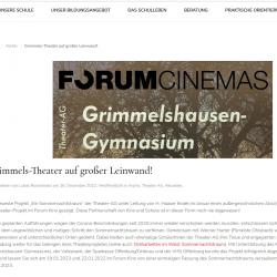 Ankündigung Grimmels-Homepage Dez 2022