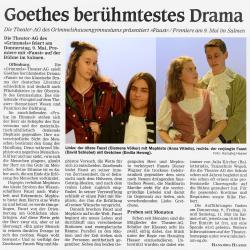 Faust - OT Vorbericht vom 4. Mai 2019