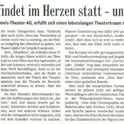 Faust - BZ Auffuehrungsbericht vom 14. Mai 2019